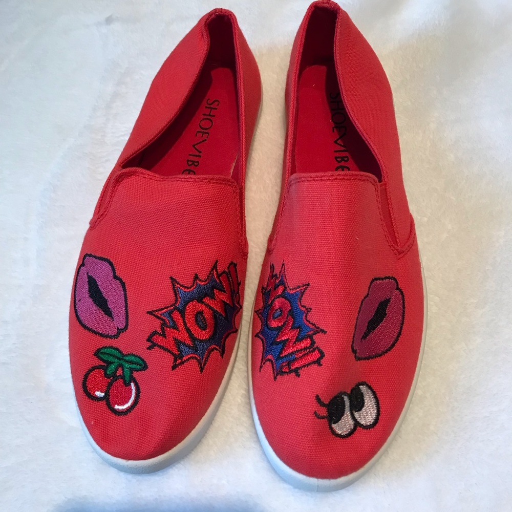 Red shoes